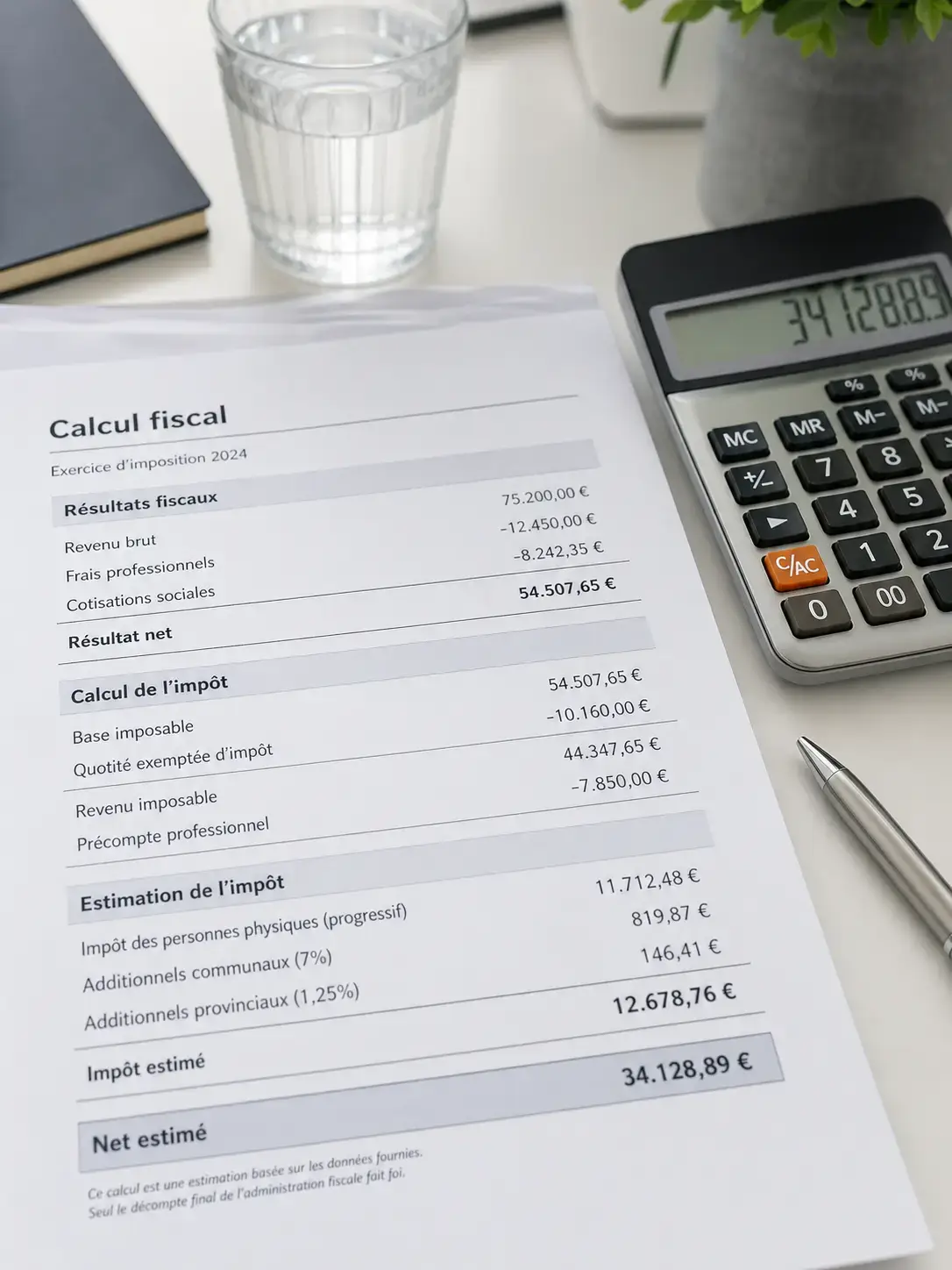 calcul fiscal 1 - Fiscal Team