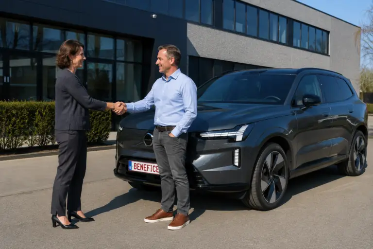 vente de voiture professionnelle en société